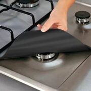 Коврик защитный (антипригарный) для газовой плиты (4 шт. на 4 конфорки)