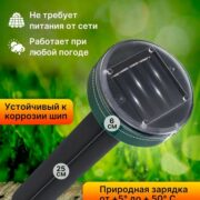 Отпугиватель кротов и других грызунов Солар (на солнечных батареях)