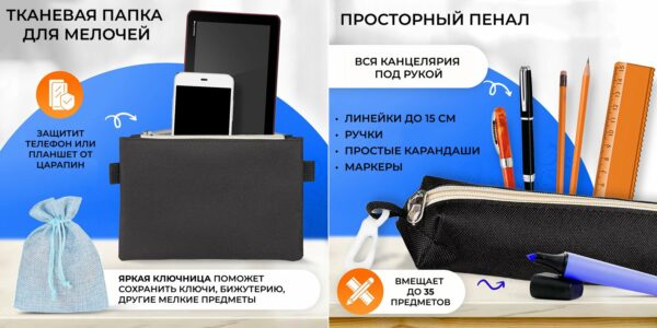 Школьный набор 5 в 1 Галилео